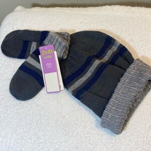 Carter Boys hat and mittens
